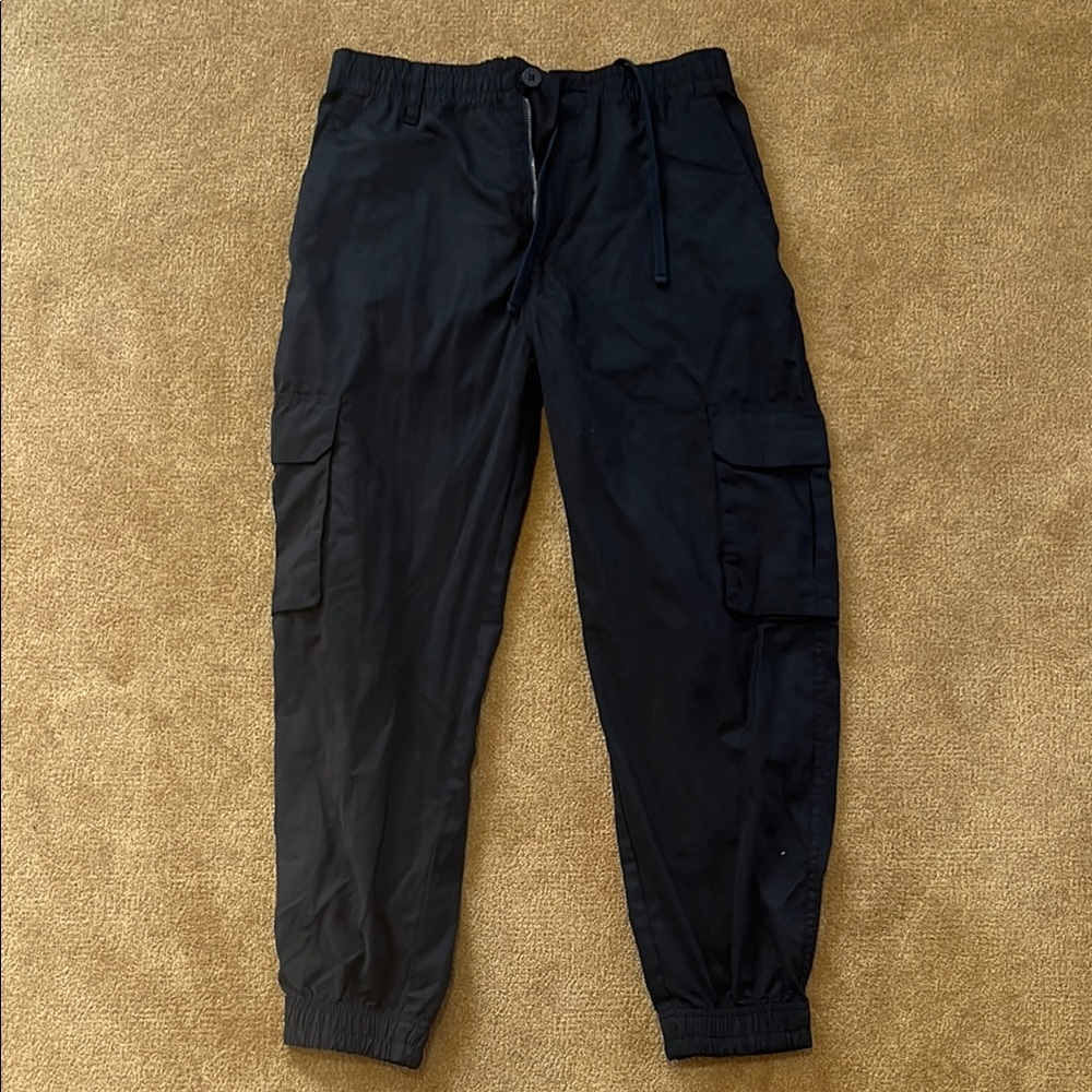 Men's Black Cargo Pants